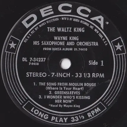 Wayne King And His Orchestra - The Waltz King