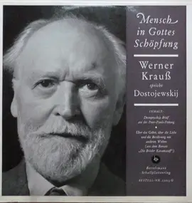 Werner Kraus - Mensch In Gottes Schöpfung