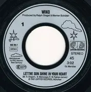 7inch Vinyl Single - Wind - Let The Sun Shine In Your Heart