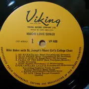 LP - Wiki Baker With The St. Joseph's Maori Girls College Choir - Maori Love Songs