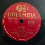 Will Bradley And His Orchestra Featuring Ray McKinley - Blue September / Or Have I