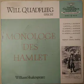 Will Quadflieg - Spricht Monologe Des Hamlet