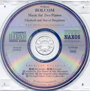 CD - William Bolcom - Music For Two Pianos (Recuerdos • Frescoes • Sonata) - Still Sealed