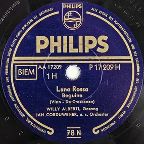 Willy Alberti - Luna Rossa / Vola, Colomba