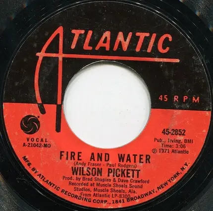 Wilson Pickett - Fire And Water