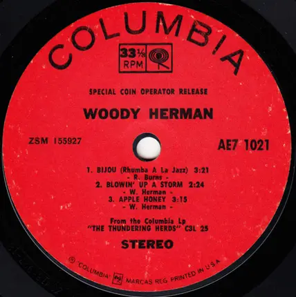 Woody Herman - The Thundering Herds