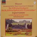 LP - Wolfgang Amadeus Mozart - Ingrid Haebler - The London Symphony Orchestra / Witold Rowicki - Klavierkonzerte = Piano Concertos KV 467 & 537 Nr. 21 (Elvira Madigan) Nr. 26 'Krönungskonzert' / 'Coronation'