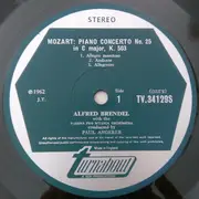 LP - Mozart - Alfred Brendel , Paul Angerer w/ Vienna Pro Musica - Piano Concerti