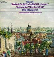 Wolfgang Amadeus Mozart , Philharmonia Orchestra , Otto Klemperer - Mozart Sifonie Nr.38 - Sinfonie Nr.39