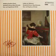 LP - Mozart / Beethoven - Quintett Für Klavier, Oboe, Klarinette, Horn Und Fagott Es-Dur KV 452 / Quintett Für Klavier, Oboe, Klarinette, Horn Und Fagott Op. 16 Es-Dur