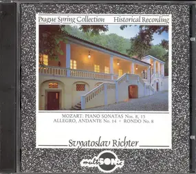 Wolfgang Amadeus Mozart - Piano Sonatas Nos. 8, 15 / Allegro, Andante No. 14 + Rondo No. 8