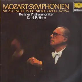 Wolfgang Amadeus Mozart - Symphonien Nr.25 G-Moll KV 183 / Nr.40 G-Moll KV 550