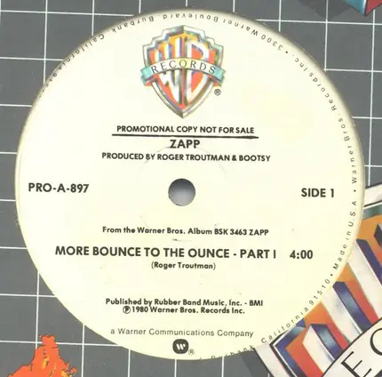 Zapp - MORE BOUNCE TO THE OUNCE