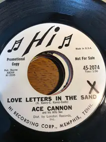 Ace Cannon - Love Letters In The Sand / Seachin'
