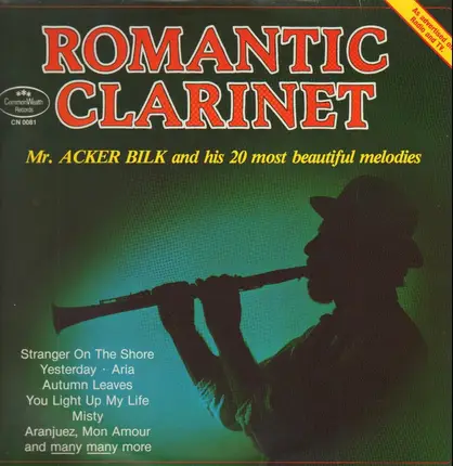 Acker Bilk - Romantic Clarinet / Mr. Acker Bilk And His 20 Most Beautiful Melodies