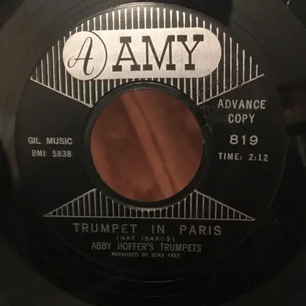 Abby Hoffer's Trumpets - Trumpet In Paris / Fire In The Flesh