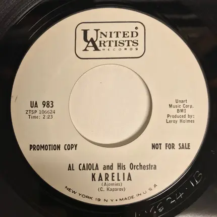 Al Caiola And His Orchestra - Batman Theme