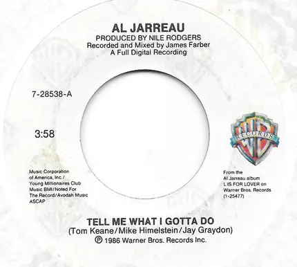 Al Jarreau - Tell Me What I Gotta Do