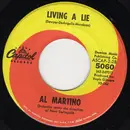 7inch Vinyl Single - Al Martino - Living A Lie