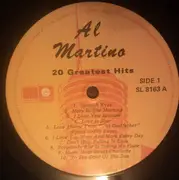 LP - Al Martino - 20 Greatest Hits