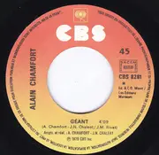 7inch Vinyl Single - Alain Chamfort - Géant