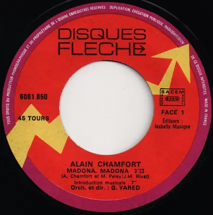 Alain Chamfort - Madona Madona