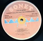 LP - Albert Collins And The Icebreakers - Live In Japan