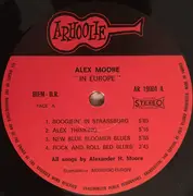 LP - Alex Moore - In Europe