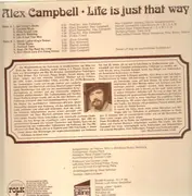 LP - Alex Campbell - Life Is Just That Way - RARE PLÄNE CONNY PLANK