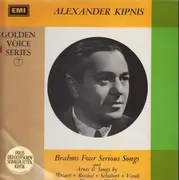 LP - Alexander Kipnis , Johannes Brahms , Wolfgang Amadeus Mozart , Franz Schubert , Erich Orthmann , Cl - Brahms Four Serious Songs + Arias And Songs - incl Booklet with Lyrics