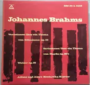 Alfons & Aloys Kontarsky — Johannes Brahms - Variationen OP. 23; 56b / Walzer OP. 39