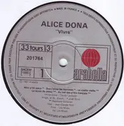 LP - Alice Dona - 'Vivre'