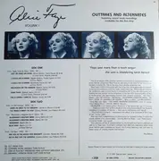 LP - Alice Faye - Alice Faye Volume 1: Outtakes And Alternatives