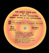 LP - Bobby Byrne and his Orchestras - The Great Song Hits Of The Glenn Miller Orchestra - RAR