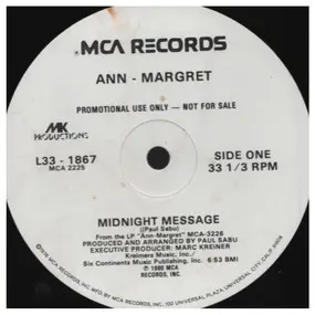 Ann-Margret - Midnight Message / What I Do To Men