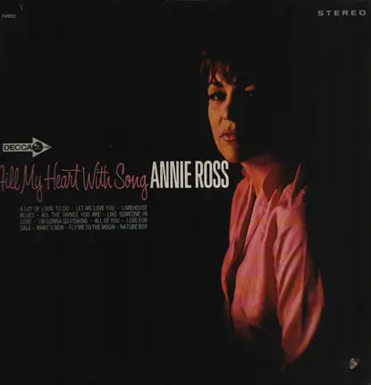 Annie Ross - Fill My Heart with Song