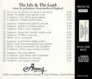 CD - Anonymous 4 - The Lily & The Lamb