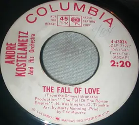 Andre Kostelanetz And His Orchestra - The Fall Of Love / Bluesette