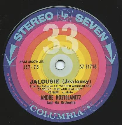 André Kostelanetz And His Orchestra - Fire And Jealousy