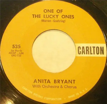 Anita Bryant - Love Look Away