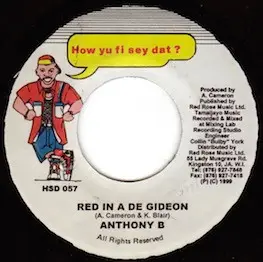 Anthony B. - Red In A De Gideon