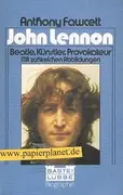 Paperback - Anthony Fawcett - John Lennon - Beatle, Künstler, Provokateur