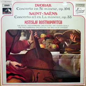 Antonin Dvorak - Dvorak Saint Saens