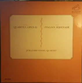 Antonin Dvorak - Quartet, Opus 61 / Italian Serenade