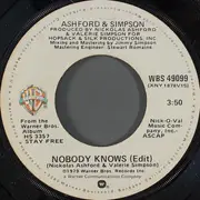 7inch Vinyl Single - Ashford & Simpson - Nobody Knows / Crazy