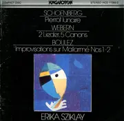 CD - Schoenberg / Webern / Boulez - Pierrot Lunaire / 2 Lieder, 5 Canons / Improvisations Sur Mallarmé Nos 1-2