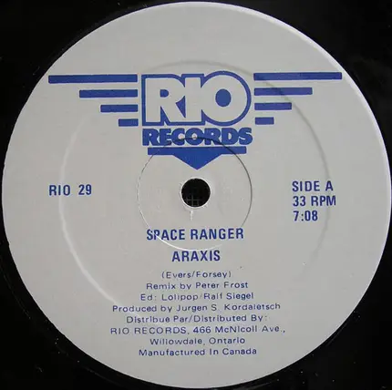 Araxis - Space Ranger