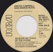 Archie Campbell And Minnie Pearl - As Soon As I Hang Up The Phone / As Soon As I Hang Up The Phone