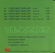 CD Single - Ars Nova - I Dont Want Your Love