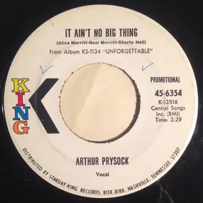Arthur Prysock - It Ain't No Big Thing / Big Blue Diamond